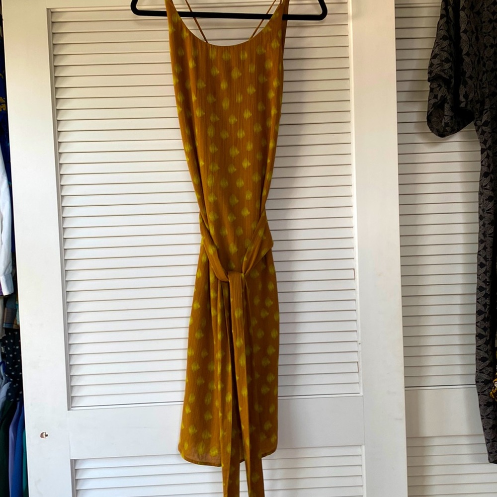World Market boho strappy sundress NWT S/M built in half slip.